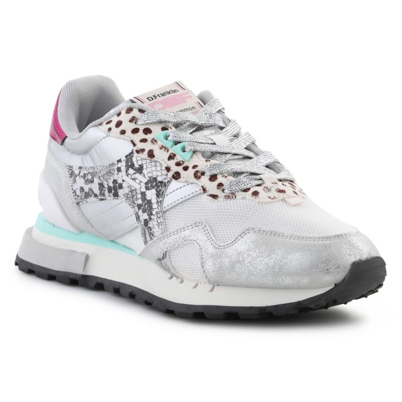 Buty D.Franklin Vibla Zig Patch DFSH378006-SILV białe 1