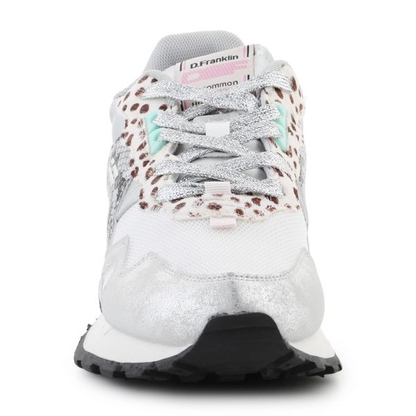 Buty D.Franklin Vibla Zig Patch DFSH378006-SILV białe 2