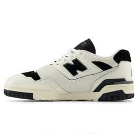 Buty New Balance unisex BB550LEG biało-czarne białe 1