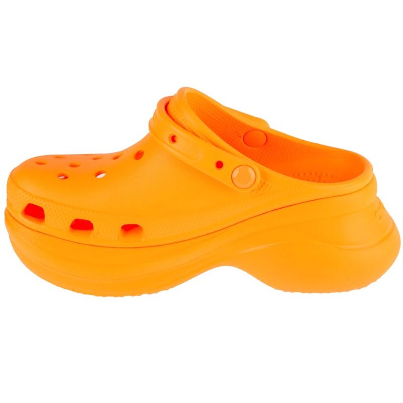 Klapki Crocs Classic Bae Clog 206302-85Q pomarańczowe 1