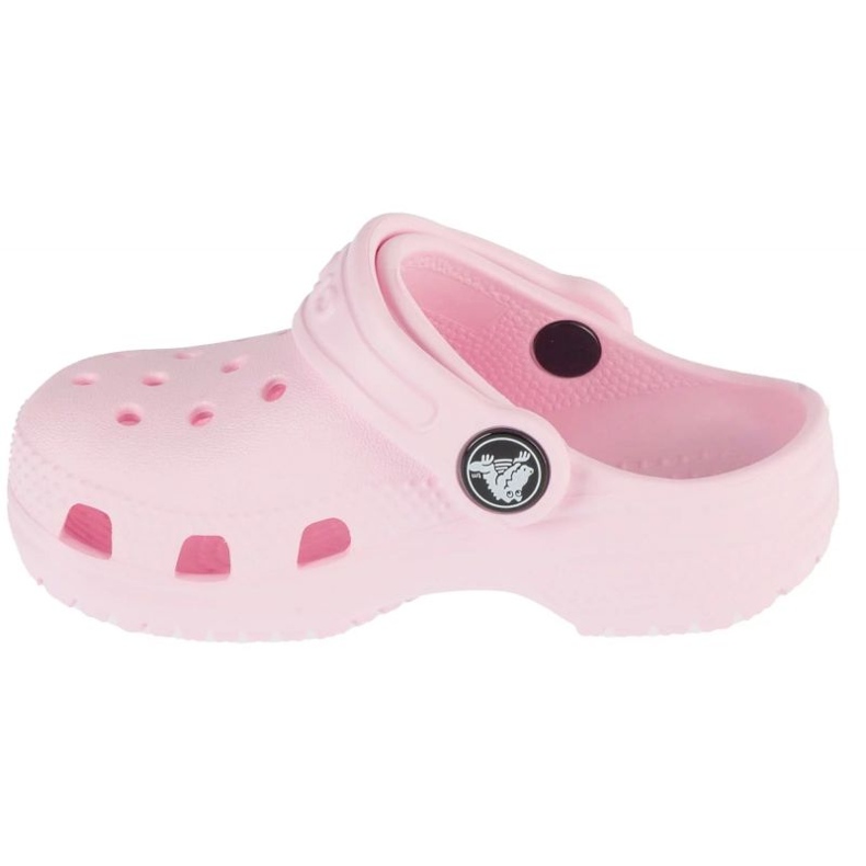 Klapki Crocs Classic Clog T 206990-6ZW różowe 1