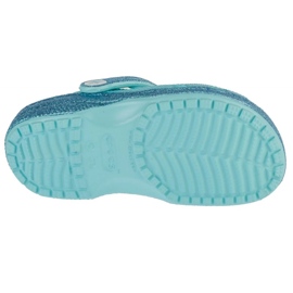 Klapki Crocs Classic Frozen Elsa Clog 210235-90H niebieskie 3