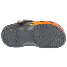 Klapki Crocs Classic Flames Clog  210993-0C4 pomarańczowe 3