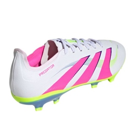 Buty piłkarskie adidas Predator League FG/MG ID1330 białe 2