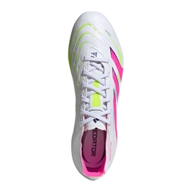 Buty piłkarskie adidas Predator League FG/MG ID1330 białe 3