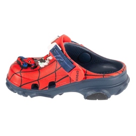 Klapki Crocs Spiderman All Terain Clog T 209258-410 czerwone 1