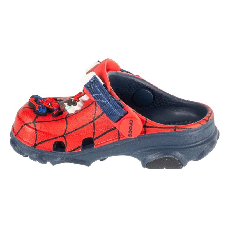 Klapki Crocs Spiderman All Terain Clog T 209258-410 czerwone 1