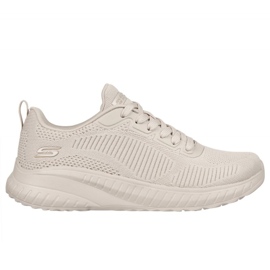 Buty Skechers Memory Foam Bobs Squad Chaos W 117209 Nude beżowy 5