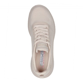 Buty Skechers Memory Foam Bobs Squad Chaos W 117209 Nude beżowy 6