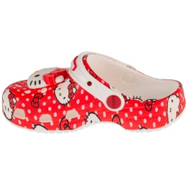 Klapki Crocs Classic Hello Kitty Red Clog K 210576-90H czerwone 1