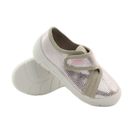 Kapcie Lekki Spód Wkładka SOFT-B Befado różowe szare brązowe 3