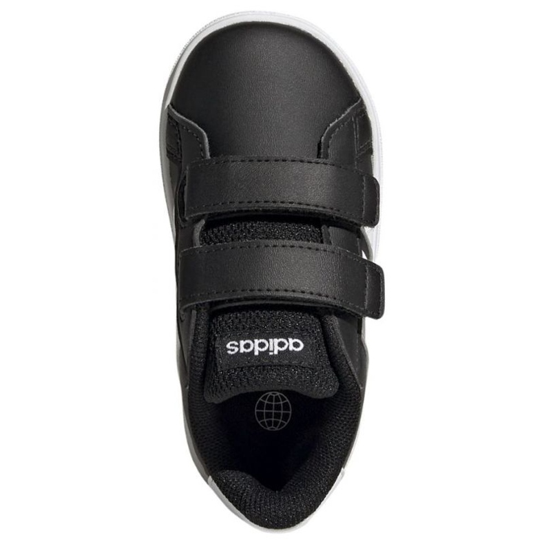 Buty adidas Grand Court 2.0 Hook and Loop GW6523 czarne 1