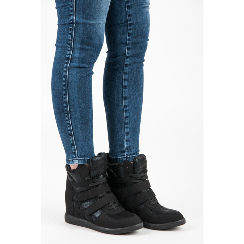 Trampki sneakersy czarne 1