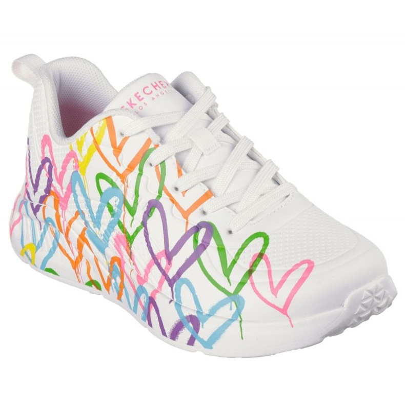 Buty Skechers Sneakersy 177977 Wmlt białe 1