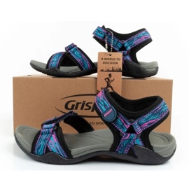 Sandały Grisport GR-25-34-9024L niebieskie 9