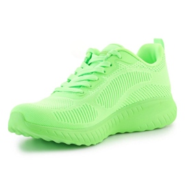 Buty Skechers Bobs Squad Chaos-cool Rythms 117216-LIME zielone 3