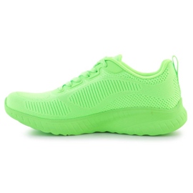 Buty Skechers Bobs Squad Chaos-cool Rythms 117216-LIME zielone 4
