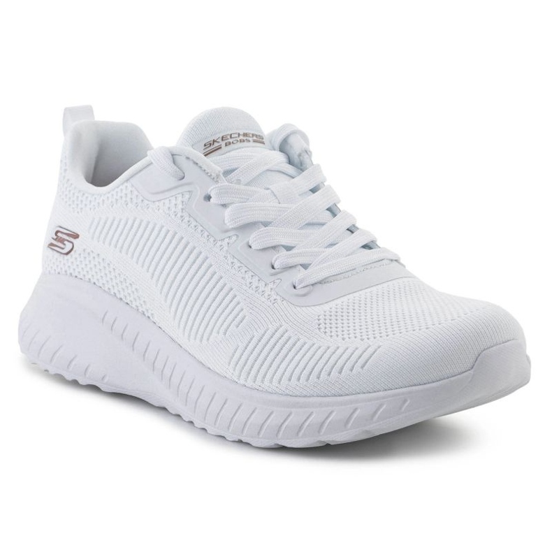 Buty Skechers Bobs Squad Chaos-cool Rythms 117216-W białe 1