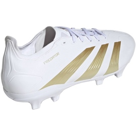 Buty piłkarskie adidas Predator League Fg IF6346 białe 2