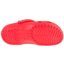 Klapki Crocs Classic 10001-6WC czerwone 3