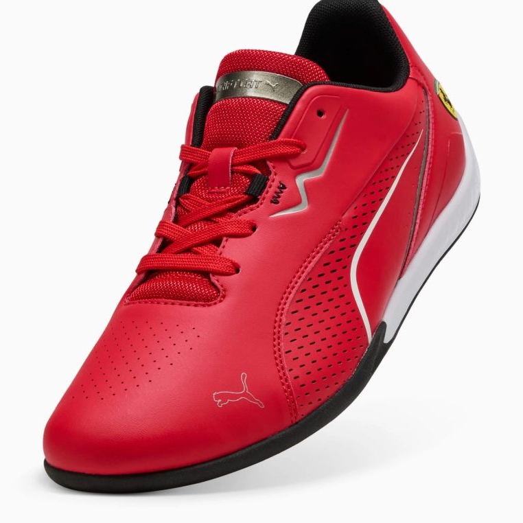 Buty Puma Ferrari Drift Cat 11 Rosso Corsa-Wh 30861302 czerwone 1