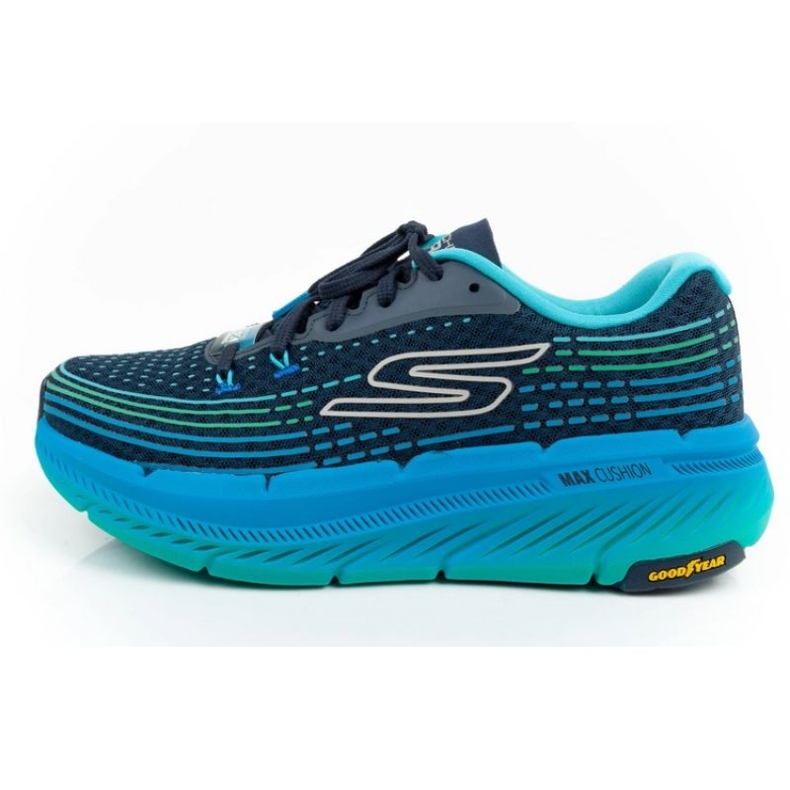 Buty do biegania Skechers Max Cushioning 220835/NVBL niebieskie 1