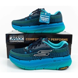Buty do biegania Skechers Max Cushioning 220835/NVBL niebieskie 8