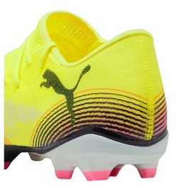 Buty piłkarskie Puma Future 8 Match Low FG/AG 108372 03 żółte 2