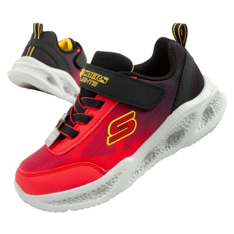 Buty Skechers S Lights-Meteor  401495N/RDBK czerwone 1