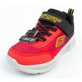 Buty Skechers S Lights-Meteor  401495N/RDBK czerwone 2