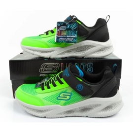 Buty Skechers S Lights-Meteor 401495L/BBLM zielone 9