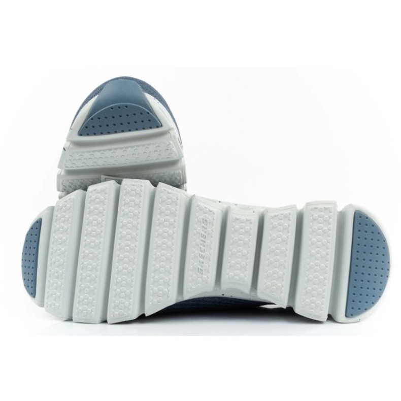 Buty Skechers Glide-Step 104571/SLT z membraną niebieskie 1