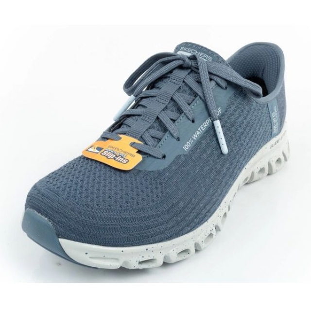 Buty Skechers Glide-Step 104571/SLT z membraną niebieskie 6