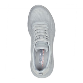 Buty Skechers Bobs Sport Squad Chaos - Face Off 117209 Ltgy szare 3