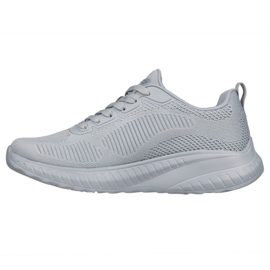 Buty Skechers Bobs Sport Squad Chaos - Face Off 117209 Ltgy szare 4