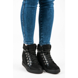 Seastar Czarne sneakersy 1