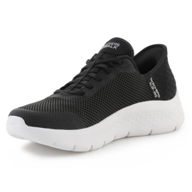 Buty Skechers Slip-ins: Go Walk Flex – Grand Entry 124836-BKW czarne 3