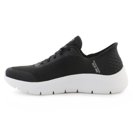 Buty Skechers Slip-ins: Go Walk Flex – Grand Entry 124836-BKW czarne 4