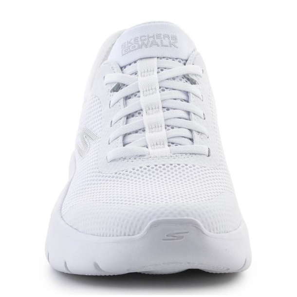 Buty Skechers Slip-ins: Go Walk Flex - Grand Entry 124836-WHT białe 2