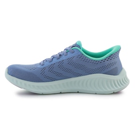 Buty Skechers Slip-ins: Go Walk Now - Khloe 125643-BLGR niebieskie 4