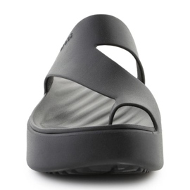 Japonki Crocs Getaway Platform Toe Loop 210834-001 czarne 2