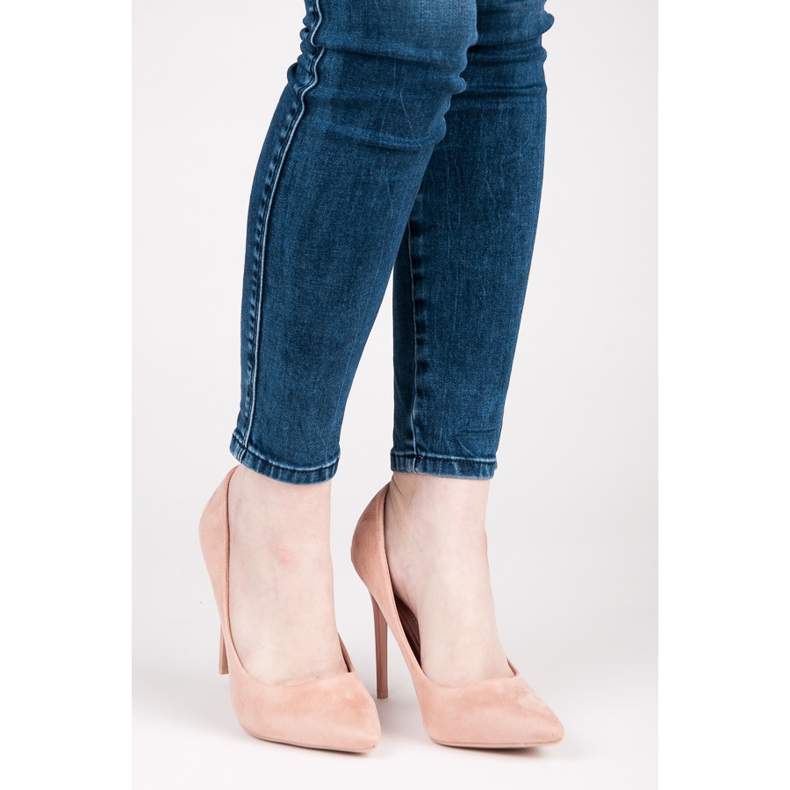 Seastar Jasnoróżowe szpilki 1