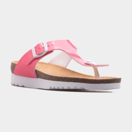 Klapki Scholl Boa Visa F31247-1209 różowe 4