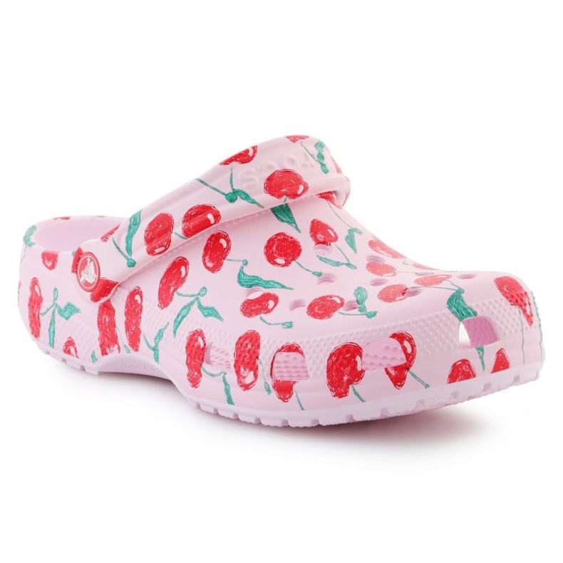 Klapki Crocs Classic Fresh Fruits clog 211008-6ZW różowe 1
