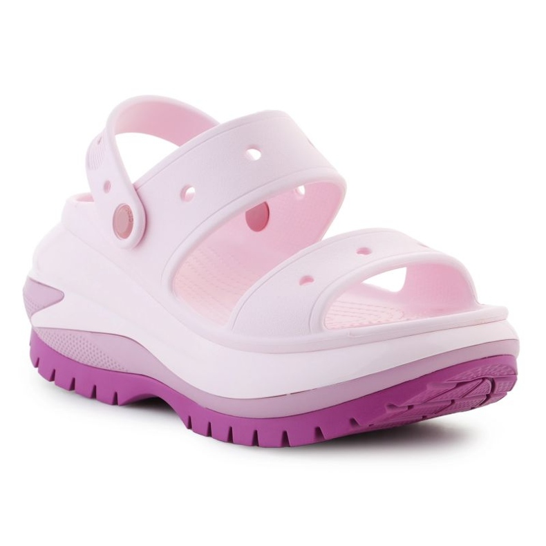 Sandały Crocs Classic Mega Crush Clog 207989-5BX różowe 1
