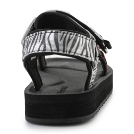 Sandały D.Franklin Forest High Strips Animal Print  DFSH404002-ABLA czarne 2