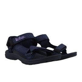 Sandały damskie Lee Cooper LCW-25-34-3559LA granatowe niebieskie 2
