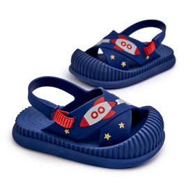 Klapki Sandałki Dziecięce 83525 Ipanema Cute Baby Granatowe niebieskie 2