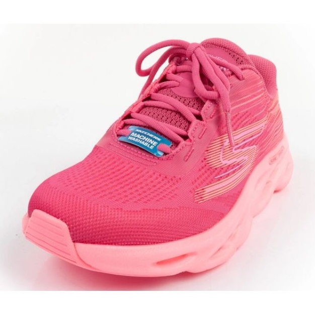 Buty do biegania Skechers Go Run Swirl Tech Speed 129501/HPPK różowe 1