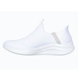 Buty Skechers Slip-Ins Ultra Flex 3.0 - Cozy Streak  149708-WHT białe 2